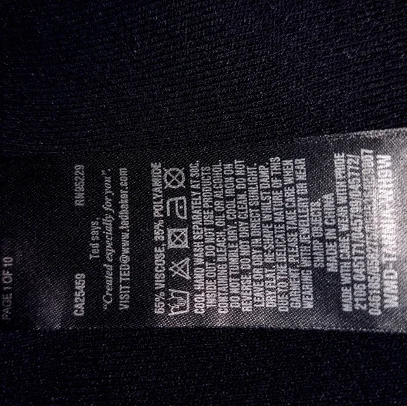 Ted Baker London Black Dress size 1 - Picture 9 of 10